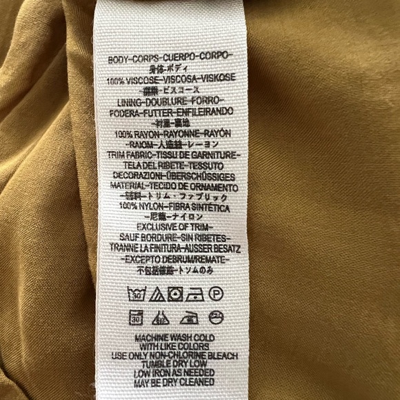 Free People NWT Clove Comb Mini Dress Size 4 Boho Embroidered Open Lace Back - Picture 12 of 12